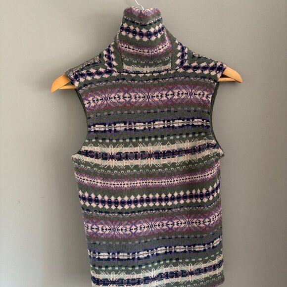 Fair Isle Knit Vest - Picture 2 of 9